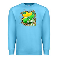 Ocean Blue lucky vibes Premium Sweatshirt - RanaPortraitStore