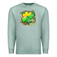 Seafoam lucky vibes Premium Sweatshirt - RanaPortraitStore
