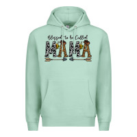 Seafoam mama to be called mama Premium Hoodie - CowhideDigitalArt