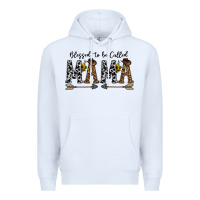 White mama to be called mama Premium Hoodie - CowhideDigitalArt