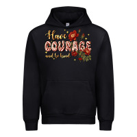 Black have courage and be kind Urban Hoodie - JahusDesignShop