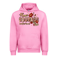 Fuchsia Pink have courage and be kind Urban Hoodie - JahusDesignShop