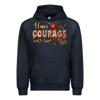 Navy have courage and be kind Urban Hoodie - JahusDesignShop