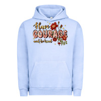 Pigment Grape Ice have courage and be kind Urban Hoodie - JahusDesignShop