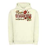 Pigment Pistachio have courage and be kind Urban Hoodie - JahusDesignShop