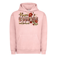 Pigment Salmon have courage and be kind Urban Hoodie - JahusDesignShop