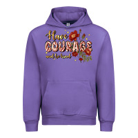 Tulip have courage and be kind Urban Hoodie - JahusDesignShop