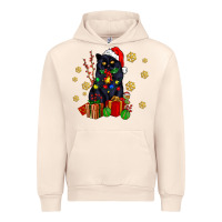 Sandshell black cat meowy christmas Urban Hoodie - AdoDesignShop