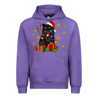 Tulip black cat meowy christmas Urban Hoodie - AdoDesignShop
