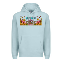 Blue Mist caffeine before chaos 16oz libbey cup Premium Hoodie - HRA Design Shop