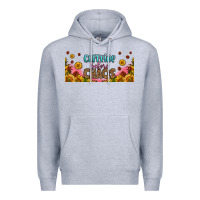 Heather Grey caffeine before chaos 16oz libbey cup Premium Hoodie - HRA Design Shop