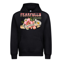 Black fearfully and wonderfully created Urban Hoodie - JahusDesignShop
