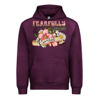Mauve Wine fearfully and wonderfully created Urban Hoodie - JahusDesignShop