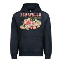 Navy fearfully and wonderfully created Urban Hoodie - JahusDesignShop