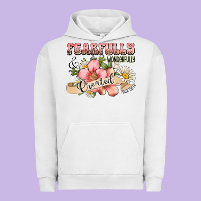 Fearfully And Wonderfully Created Urban Hoodie Designed By Jahusdesignshop