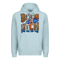 Blue Mist boom bitch get out the way Premium Hoodie - HRA Design Shop