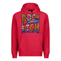 Cardinal boom bitch get out the way Premium Hoodie - HRA Design Shop