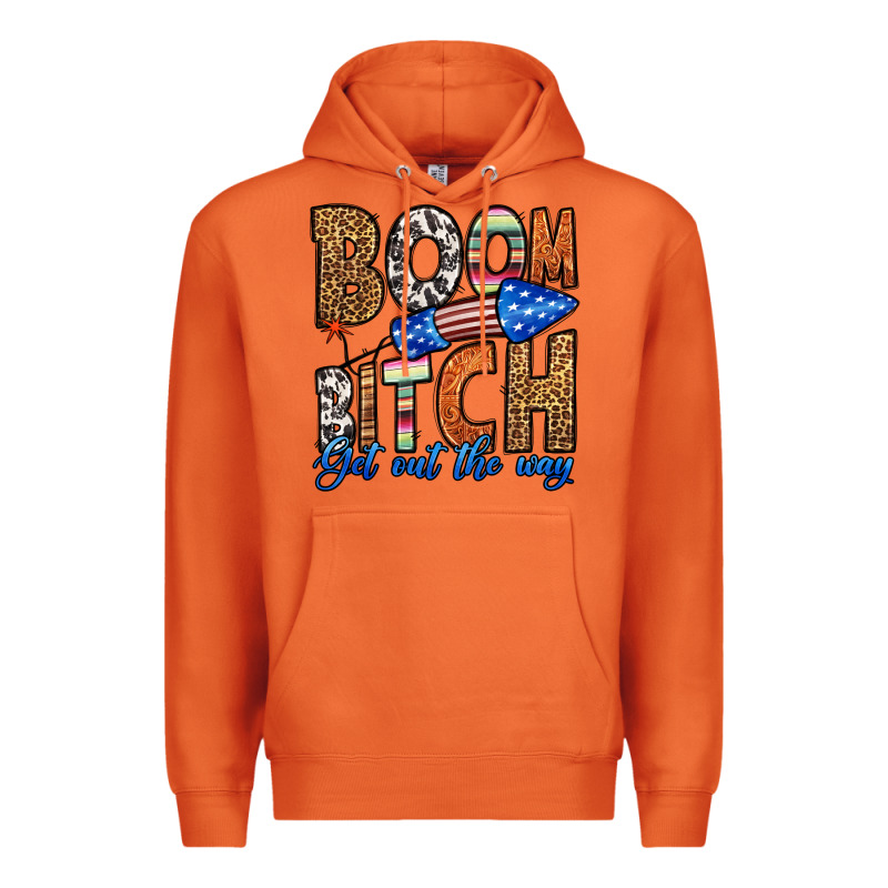 Boom Bitch Get Out The Way Premium Hoodie by HRA Design Shop | Teevron