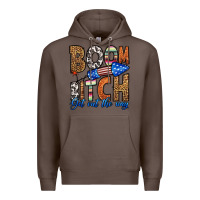 Coffee boom bitch get out the way Premium Hoodie - HRA Design Shop