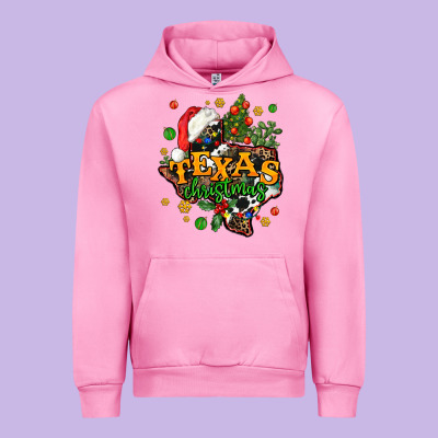 Texas Christmas Urban Hoodie Designed By Adodesignshop