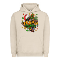 Pigment French Oak texas christmas Urban Hoodie - AdoDesignShop