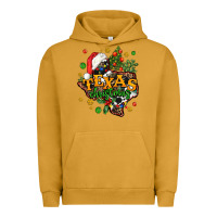 Pigment Peanut Butter texas christmas Urban Hoodie - AdoDesignShop