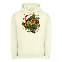 Pigment Pistachio texas christmas Urban Hoodie - AdoDesignShop