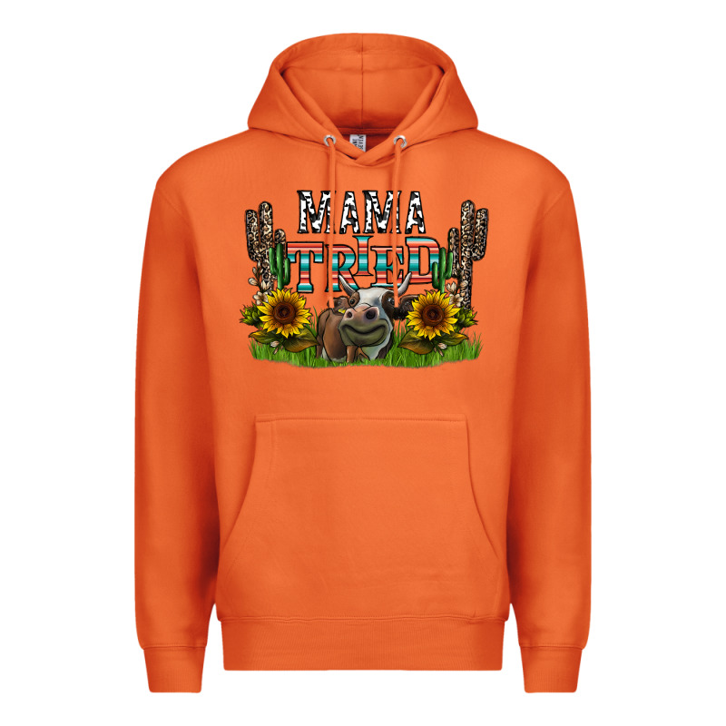 Mama Tried1 Premium Hoodie by CowhideDigitalArt | Teevron
