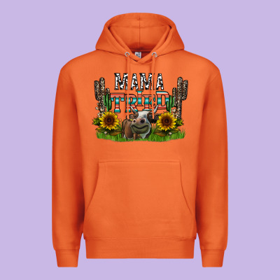 Mama Tried1 Premium Hoodie Designed By Cowhidedigitalart
