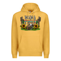 Mustard mama tried1 Premium Hoodie - CowhideDigitalArt