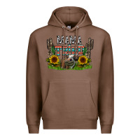 Chestnut mama tried1 Premium Hoodie - CowhideDigitalArt