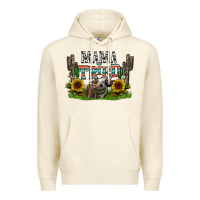 Sandshell mama tried1 Premium Hoodie - CowhideDigitalArt