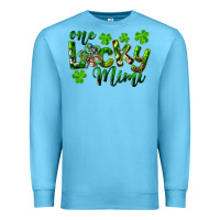 Ocean Blue st. patricks day one lucky mimi Premium Sweatshirt - RanaPortraitStore