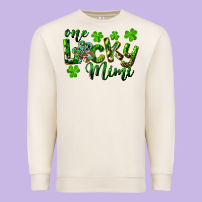 Premium Sweatshirt st. patricks day one lucky mimi
