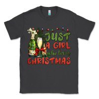 Smoke just a girl who loves christmas Classic Tee - BundleAndBundleShop