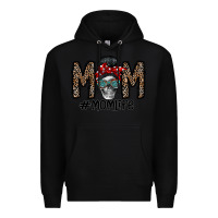 Black mom life Premium Hoodie - CowhideDigitalArt
