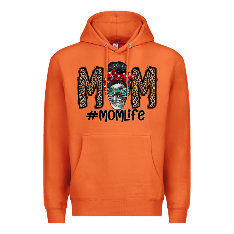 Mom Life Premium Hoodie by CowhideDigitalArt | Teevron