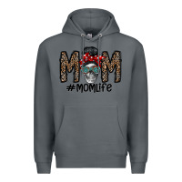 Rock mom life Premium Hoodie - CowhideDigitalArt
