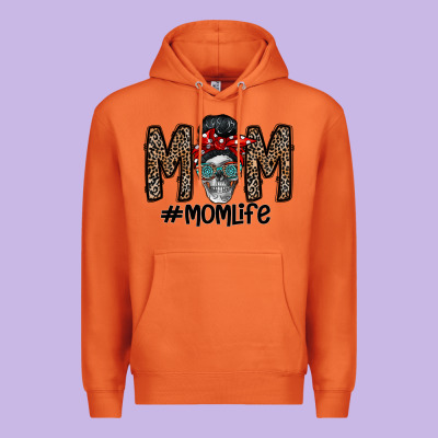 Mom Life Premium Hoodie Designed By Cowhidedigitalart