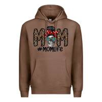 Chestnut mom life Premium Hoodie - CowhideDigitalArt