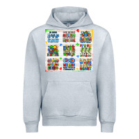 Heather Grey autism Urban Hoodie - JahusDesignShop