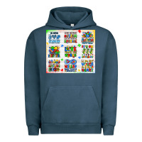 Pigment Midnight Navy autism Urban Hoodie - JahusDesignShop