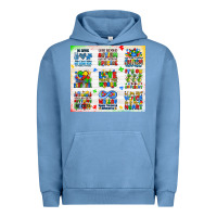 Pigment Pebble Blue autism Urban Hoodie - JahusDesignShop
