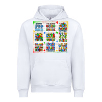 White autism Urban Hoodie - JahusDesignShop
