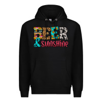 Black beer and sunshine Premium Hoodie - HRA Design Shop