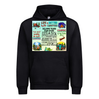 Black life is better by the campfire Urban Hoodie - JahusDesignShop
