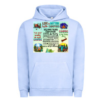 Pigment Grape Ice life is better by the campfire Urban Hoodie - JahusDesignShop