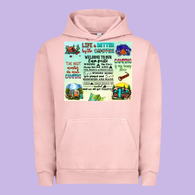 Life Is Better By The Campfire Urban Hoodie Designed By Jahusdesignshop