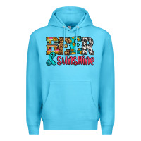 Ocean Blue beer and sunshine Premium Hoodie - HRA Design Shop