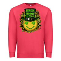 Cardinal st. patricks day pinch proof lucky face Premium Sweatshirt - RanaPortraitStore